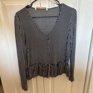 Zara striped top